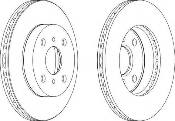 NECTO WN1095 Brake Disc